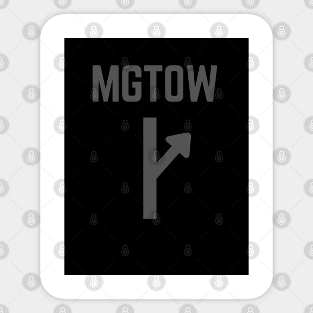 MGTOW T-2109 Sticker by Bosetti